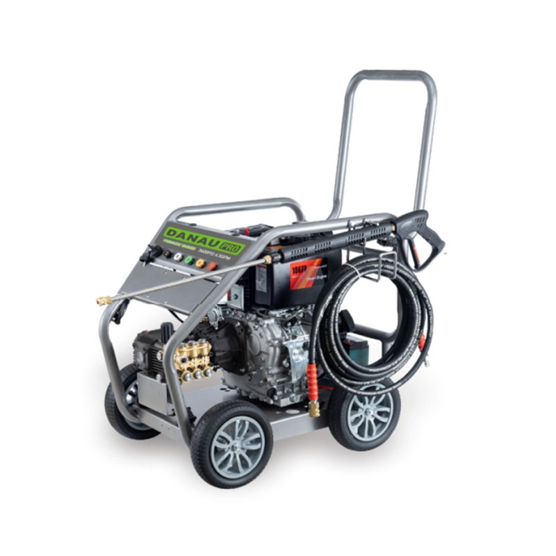 DRD SERIES 3600-4000PSI GEAR-REDUCTION ماكينة غسيل الضغط بالديزل الكهربائية